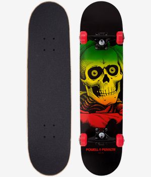 Powell-Peralta Ripper 7.75" Complete-Skateboard (black red)