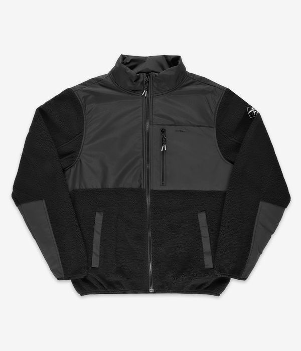 Iriedaily Auf Deck Fleece Veste (uni black)