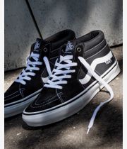 Vans Skate Grosso Mid Leather Schoen (black white emo)