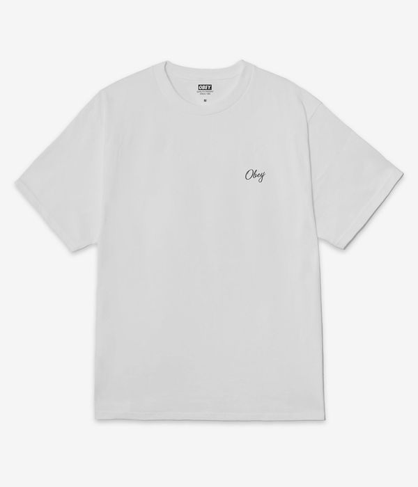 Obey Paper Rose T-Shirt (white)