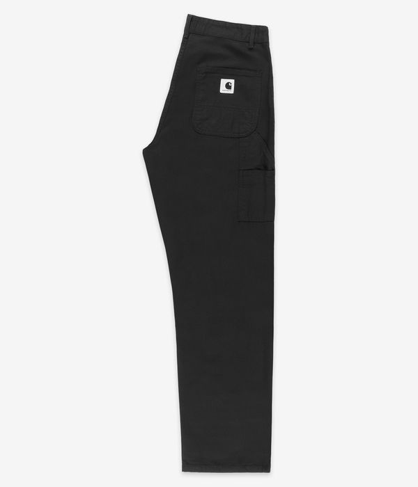 Carhartt WIP W' Pierce Pant Straight Hubbard Spodnie women (black rinsed)