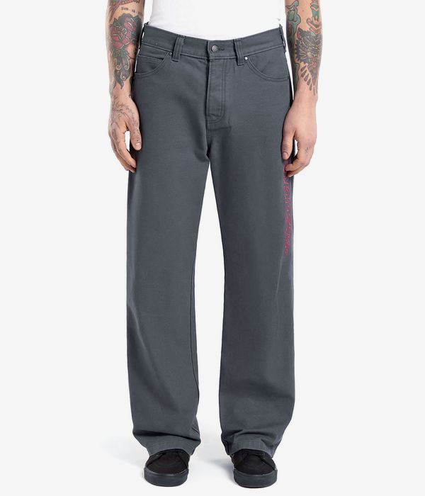 Dickies Nashport Double Knee Canvas Pants (charcoal)