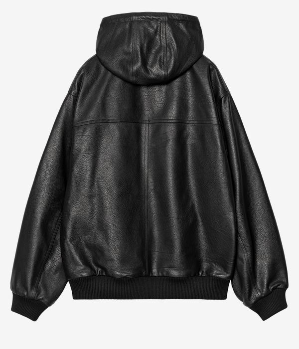 Carhartt WIP 50 Years Anniversary OG Active Leather Jacket reversible (black hamilton brown)