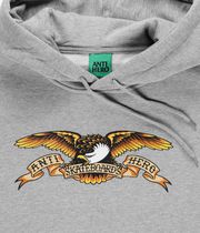 Anti Hero Eagle Felpa Hoodie (grey heather)