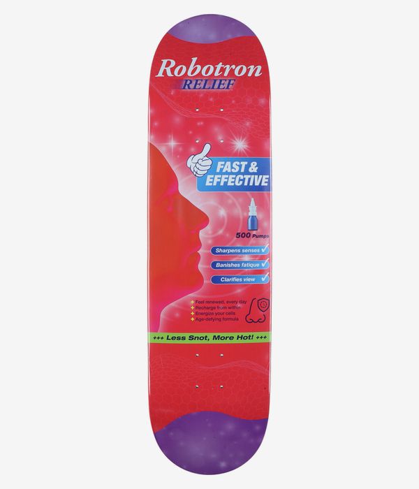 Robotron Relief 8.375" Tabla de skate (red)