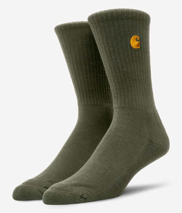 Carhartt WIP Chase Socks EU 39-46 (leaf gold)