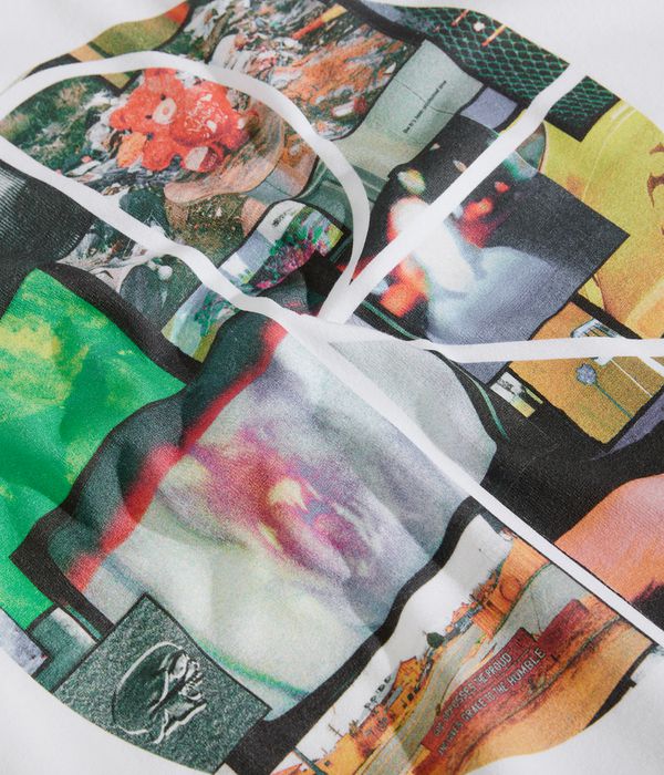 Polar Fill Logo Ourselves Collage T-Shirty (white)