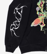 rave Ivy Zip-Hoodie (black)