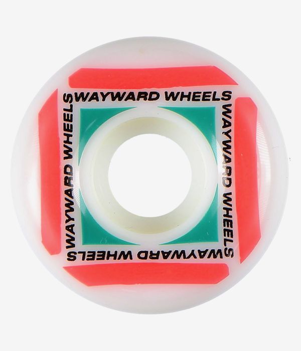 Wayward Waypoint Funnel Rouedas (white red) 51mm 103A Pack de 4