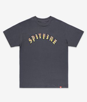 Spitfire Old E T-Shirt (charcoal red yellow)