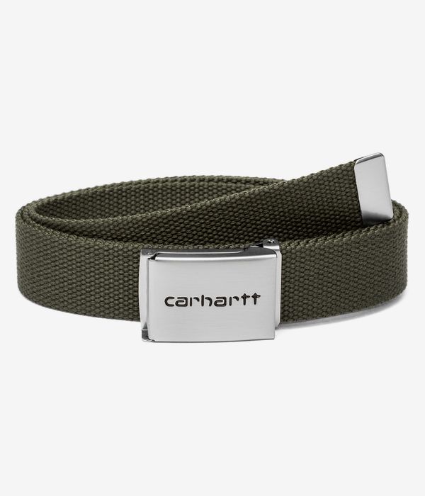 Carhartt WIP Clip Chrome Gürtel (leaf)