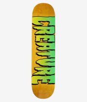 Creature Logo Stumps 8" Skateboard Deck (yellow)