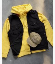 Pop Trading Company Logo sweat à capuche (minion yellow)