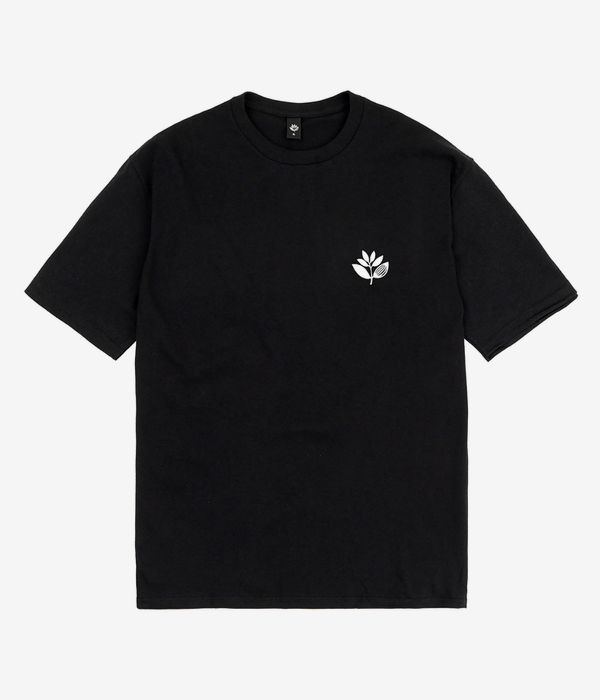 Magenta Classic Plant T-Shirt (black)