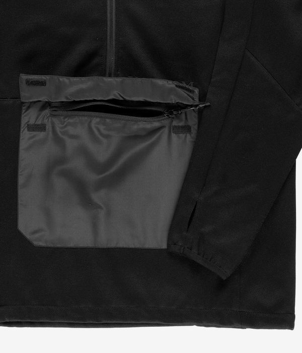 Volcom Tech Fleece Zip Sweatshirt (black)