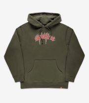 Spitfire VNM Felpa Hoodie (army red)