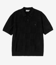 Carhartt WIP Checker Polo-Shirt (black)