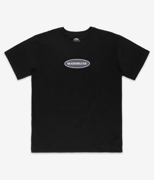 skatedeluxe Oval Organic T-Shirt (black)
