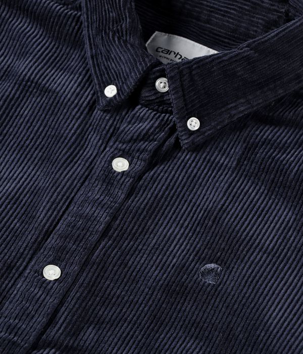 Carhartt WIP Madison Corduroy Shirt (dark navy dark navy)