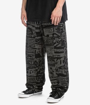 Wasted Paris Mind Casper Pantalons (black faded black)
