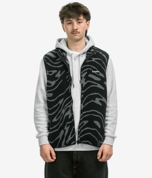 Anuell Majesty Fleece Vest (black grey)