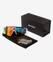 Santa Cruz Strip Racer Occhiali da sole (white orange red)