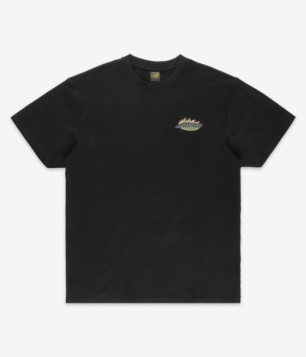 Santa Cruz Ultimate Flame Dot T-Shirt (black)