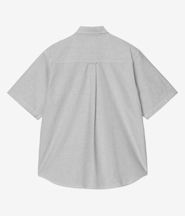 Carhartt WIP Braxton Oxford Shirt (graphite wax)