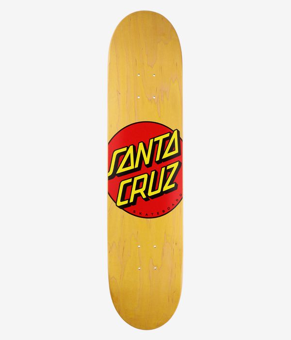 Santa Cruz Classic Dot 7.75" Tabla de skate (yellow)