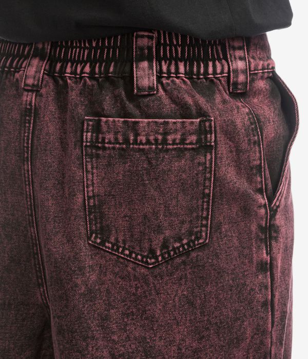 Poetic Collective Balloon Denim Jeans (red acid wash)