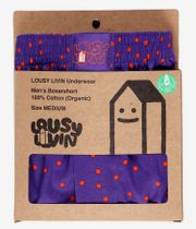 Lousy Livin Dots Boxershorts (purple)