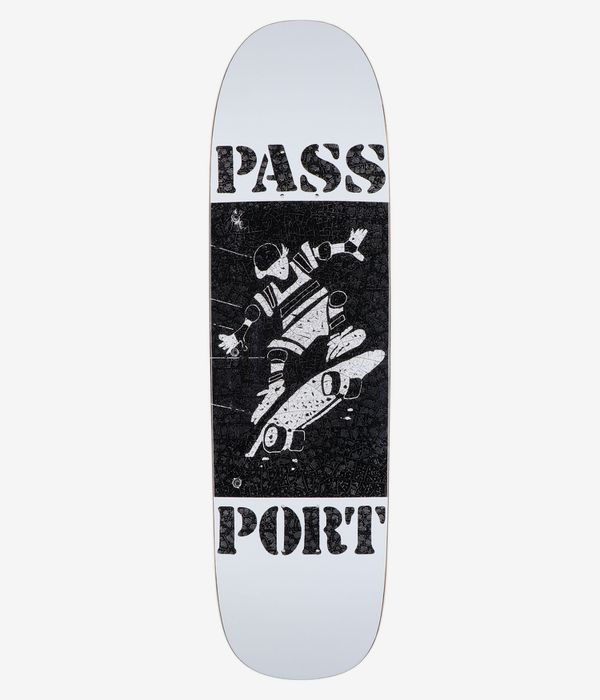 Passport Cloncurry 8.6" Skateboard Deck (white)