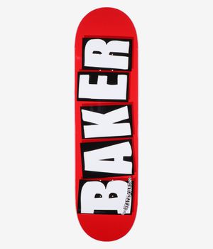 Baker Team Brand Logo 8.6" Tavola da skateboard (white)