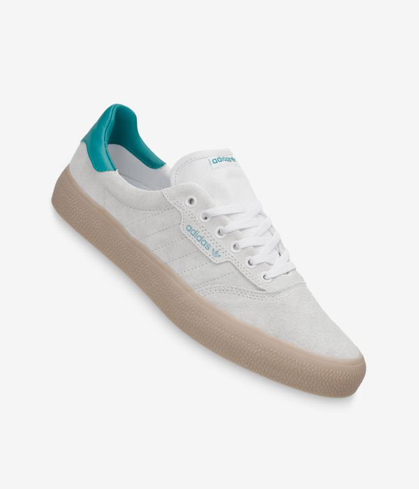 adidas Skateboarding 3MC Shoes (core white green gum)