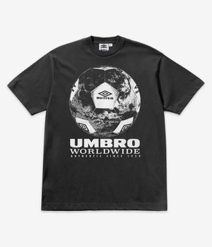 Butter Goods x Umbro World Game T-Shirt (washed black)