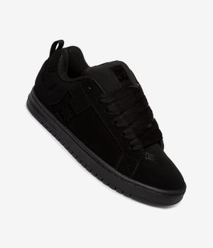 DC Court Graffik Shoes (black black black)