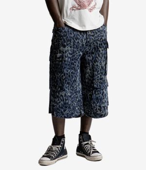 Wasted Paris Cheetah Grant Pantaloncini (blue camo)