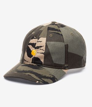 Carhartt WIP Madison Logo 6 Panel Casquette (camo mend popsicle)