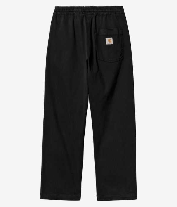 Carhartt WIP Floyde Pant Greentree Stretch Hose (black garment dyed)