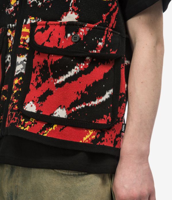 Fucking Awesome Better Half Knitted Utility Weste (aop)