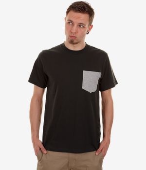 Carhartt WIP Contrast Pocket T-Shirt (asphalt grey heather)