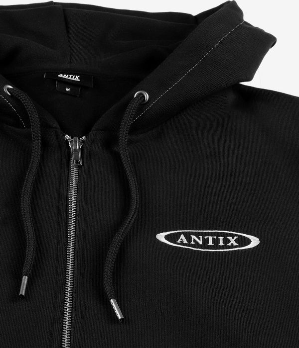 Antix Contra Organic Zip-Hoodie (black)
