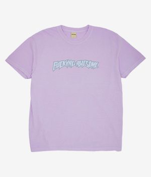 Fucking Awesome Stamp Logo T-Shirty (orchid)