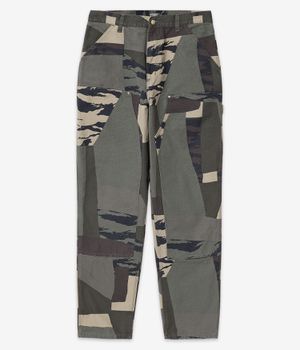 Carhartt WIP Double Knee Organic Dearborn Hose (camo mend stoned washed)