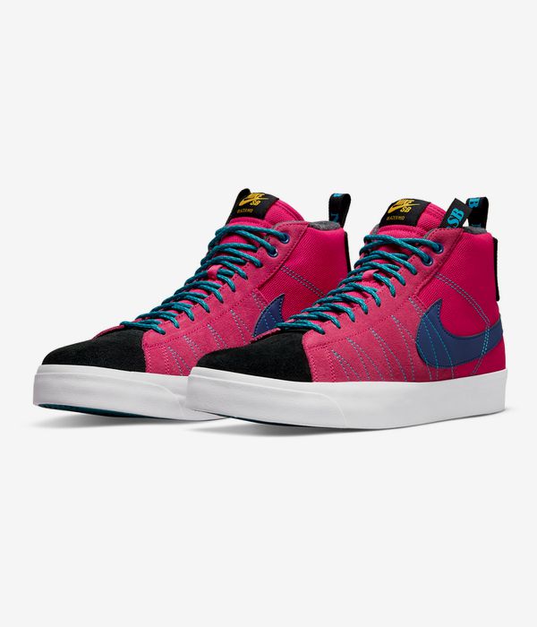 Shop Nike SB Zoom Blazer Mid Premium Shoes (rush pink) online | skatedeluxe