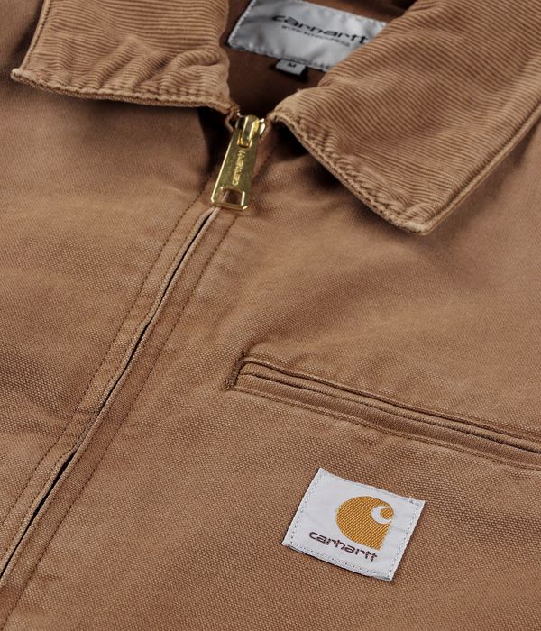 Carhartt WIP Detroit Organic Dearborn Jacket (hamitlon brown stone canvas)