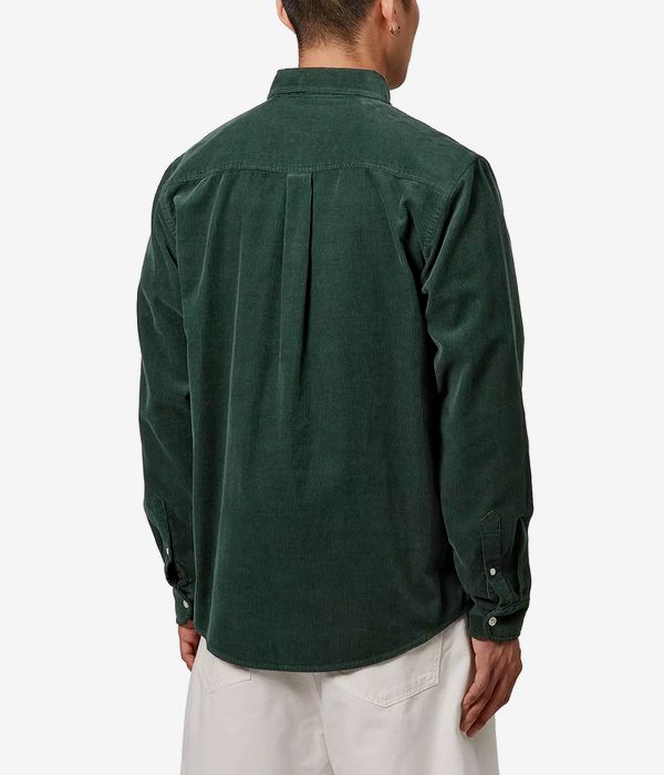 Carhartt WIP Madison Fine Cord Shirt (conifer wax)