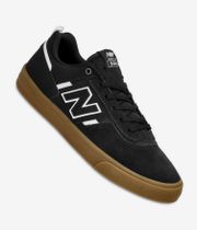 New Balance Numeric 306 Shoes (black white gum)