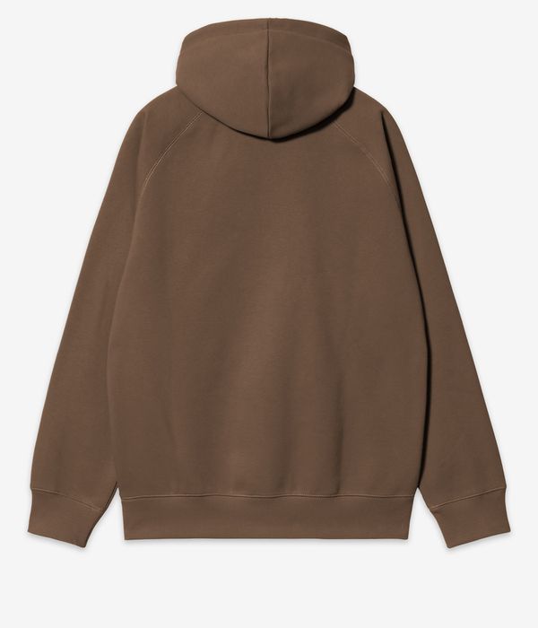 Carhartt WIP Chase sweat à capuche (chocolate gold)