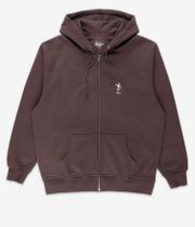Dancer OG Logo Bluza z Kapturem na Zamek (brown)